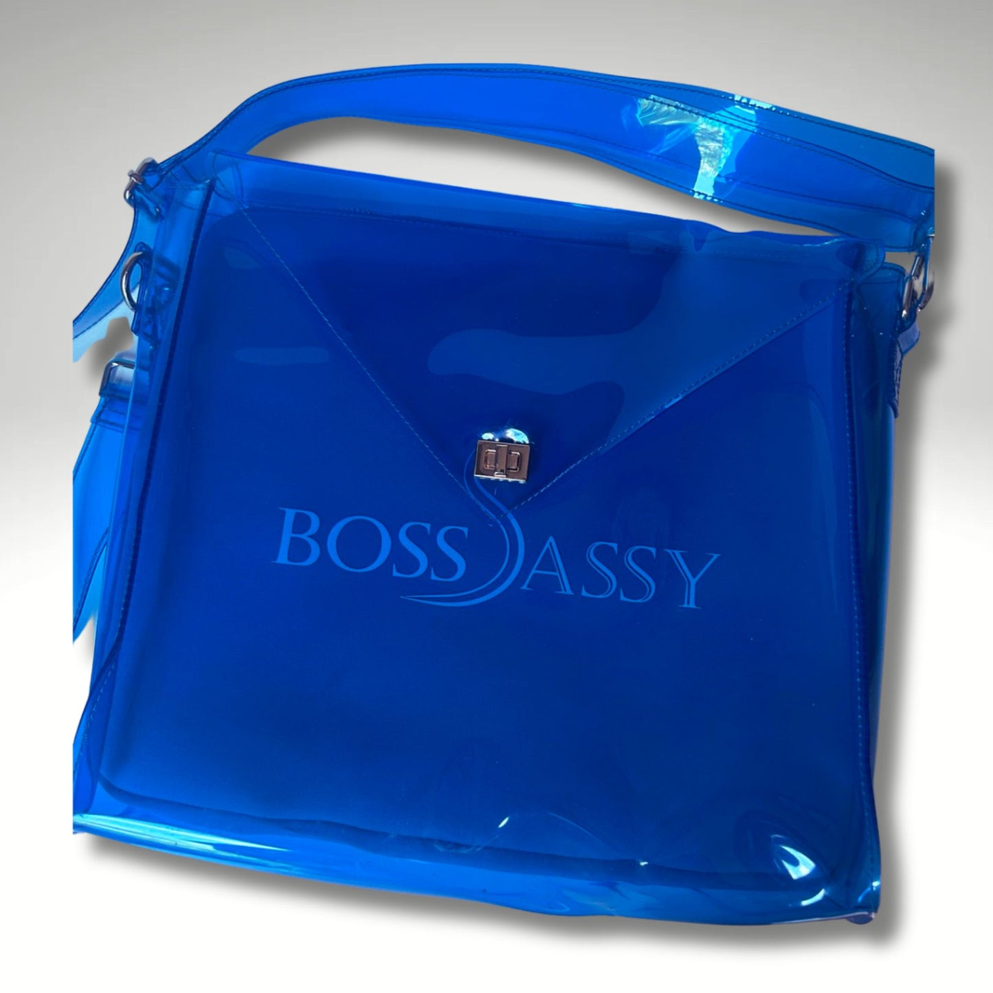 Boss Sassy Blue Laptop Bag with Matching Neoprene Sleeve