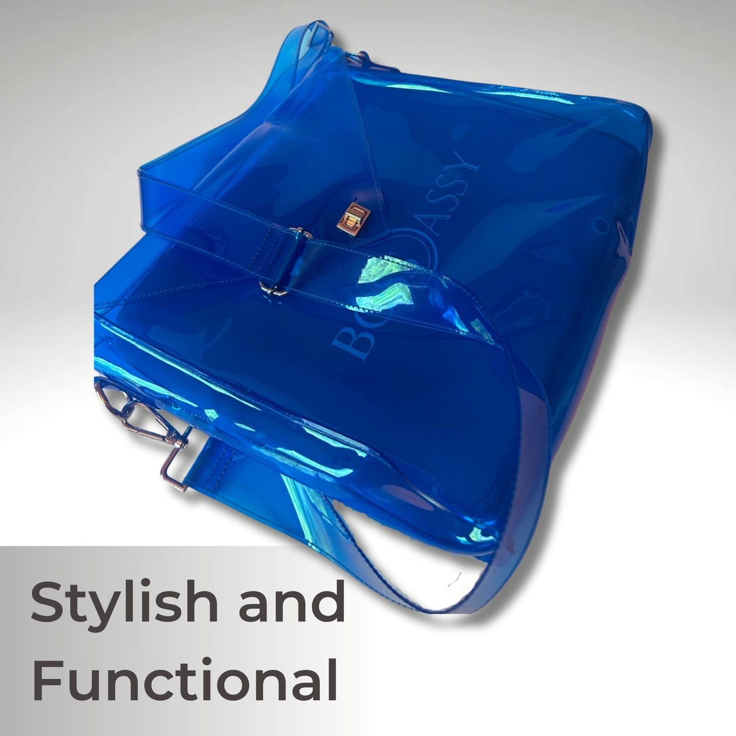 Boss Sassy Blue Laptop Bag with Matching Neoprene Sleeve