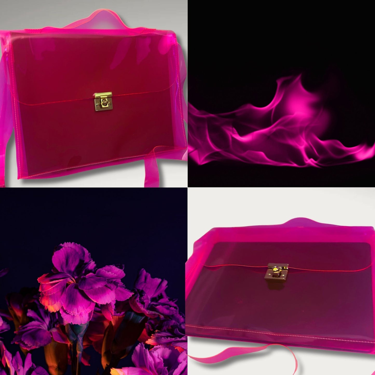 Boss Sassy Neon Pink Laptop Bag With Matching Neoprene Sleeve